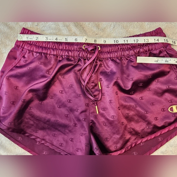 Champion Satiny Purple Shorts, Sz. L - Picture 8 of 13